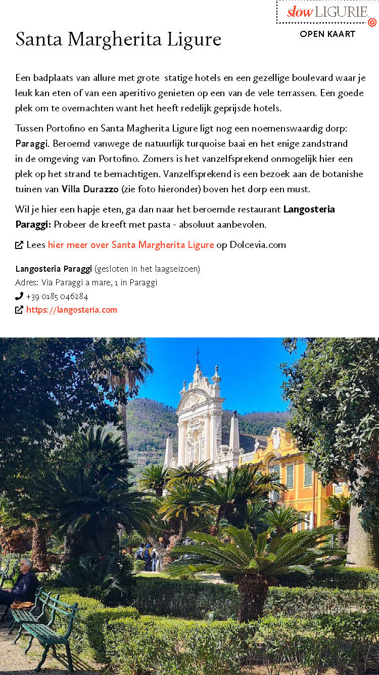 SlowItaly Ligurië Reisgids 2024 NIEUWE VERSIE