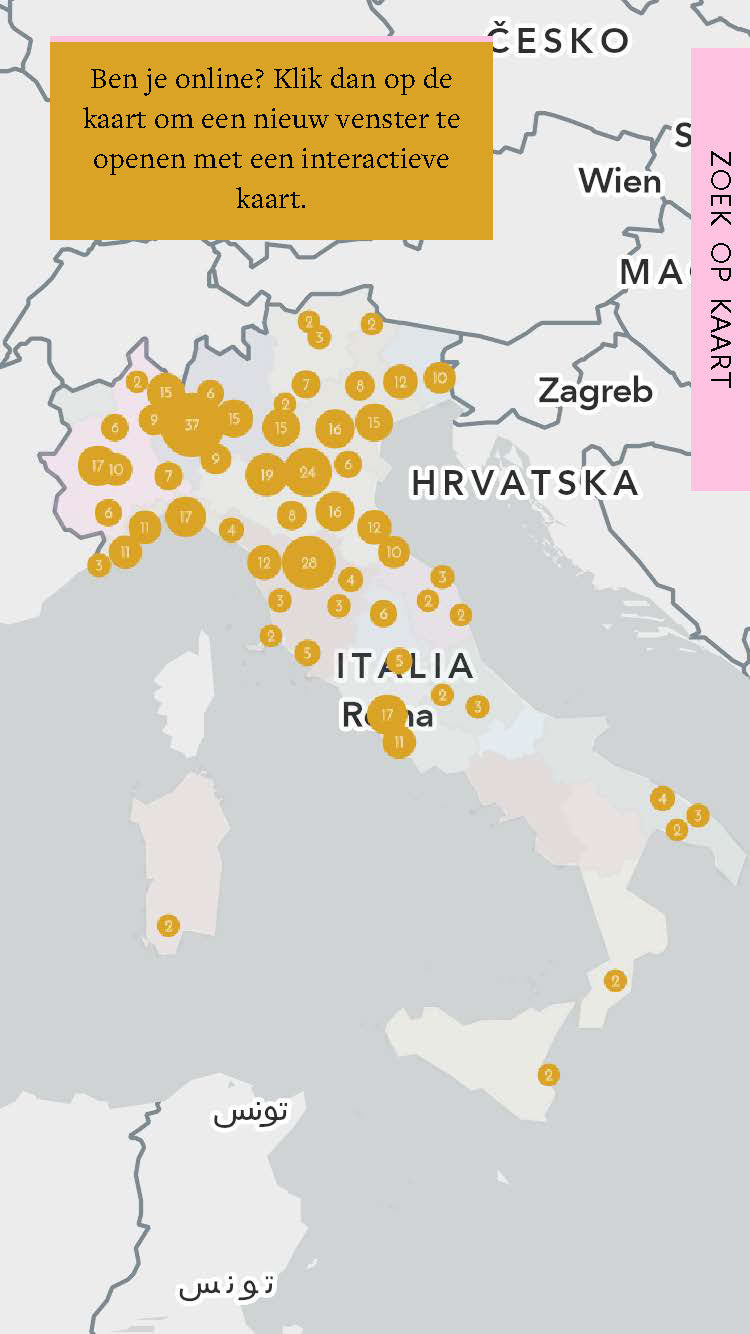 Antiek, Vlooien en kerstmarkten in Italie 2023 + Interactieve kaart (ebook)