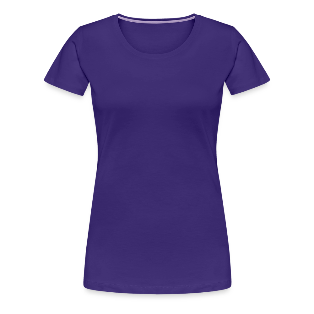 "Legalize Marinara" Woman's Premium T-shirt 100% cotton - purple