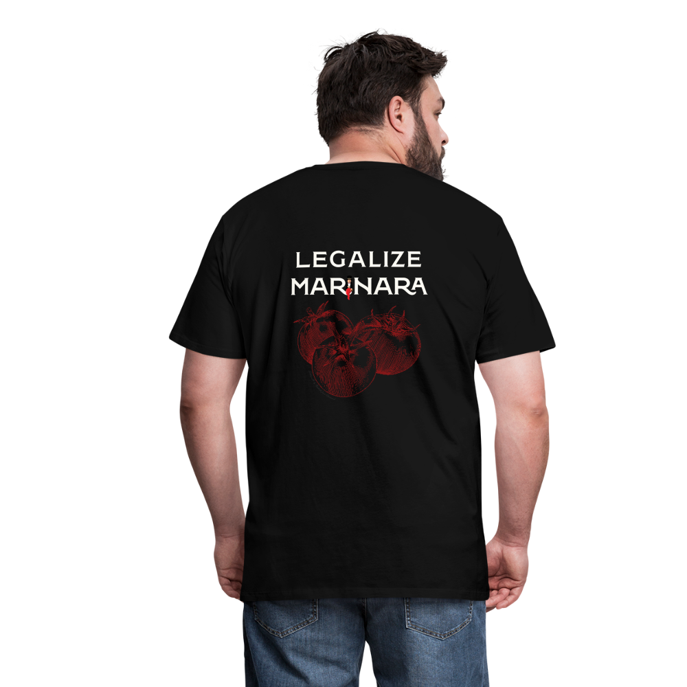 "Legalize Marinara" Men's Premium T-shirt 100% cotton - black