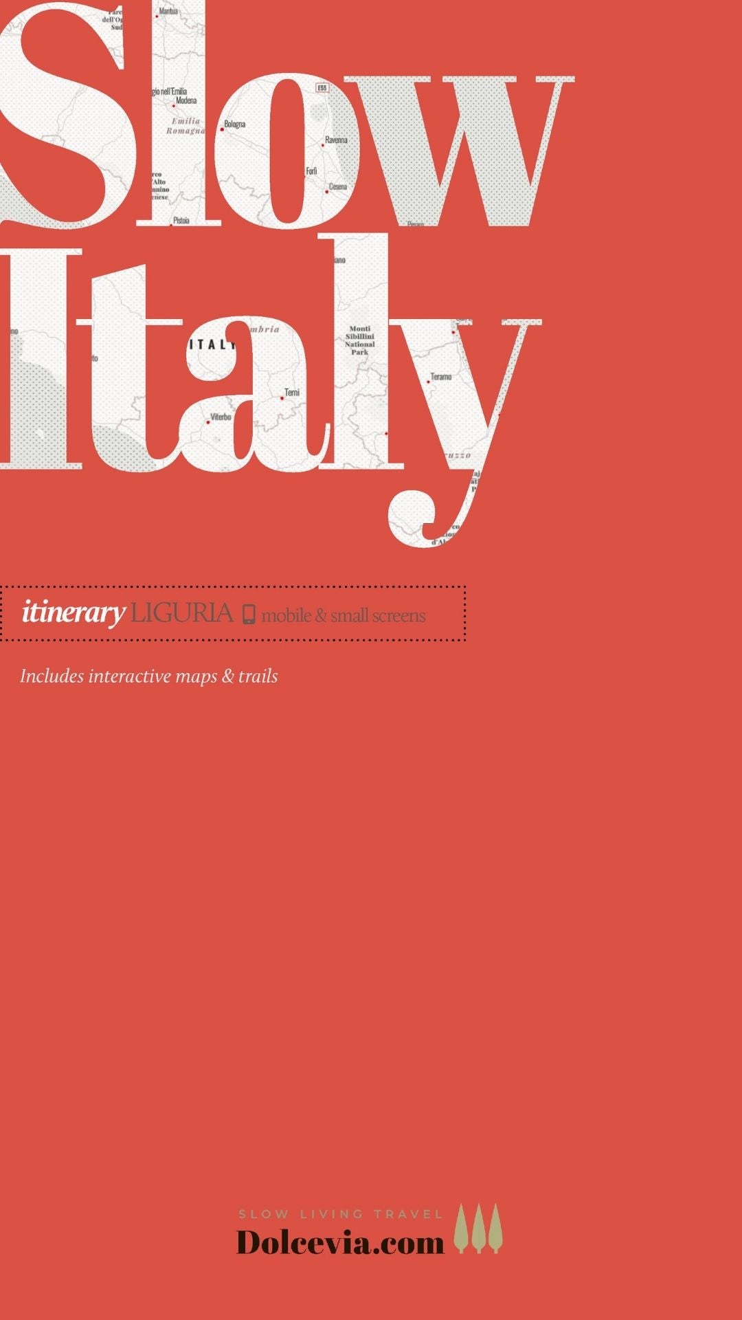 SlowItaly App-book Itinerary LIGURIA V 1.1 for Mobile English