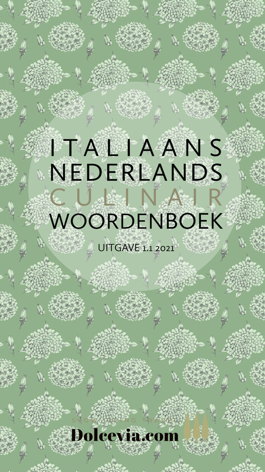 Italiaans Nederlands Culinair Woordenboek